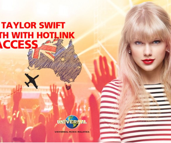 Catch Taylor Swift in Perth with Hotlink All Access
