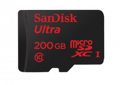 Sandisk launches mammoth 200GB microSD card and more