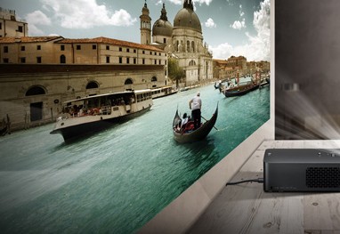 New Projector from LG creates Theater-like  Experience in even the smallest rooms