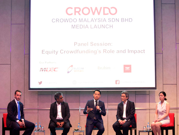 Crowdo hosted a panel discussion with partners and issuer on Equity Crowdfunding's Role and Impact in Malaysia.