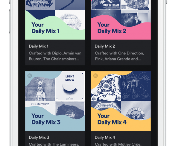 Rediscover your favorite music with Daily Mix