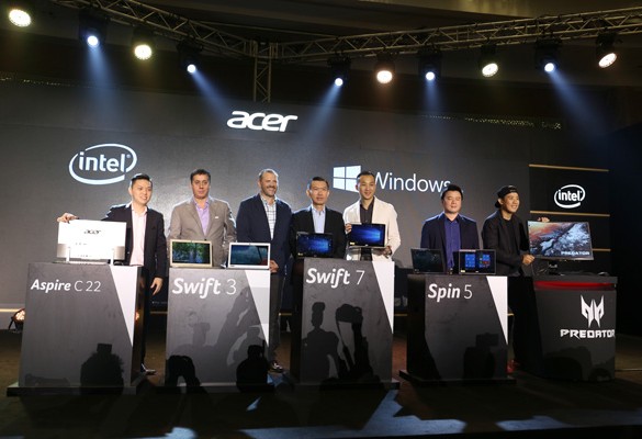 Acer Malaysia Redefines Style with Swift 7, Swift 3, Spin 5, Predator Z1 & Aspire C 22