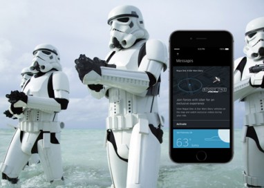 Uber & Disney join forces for “Rogue One: A Star Wars Story”