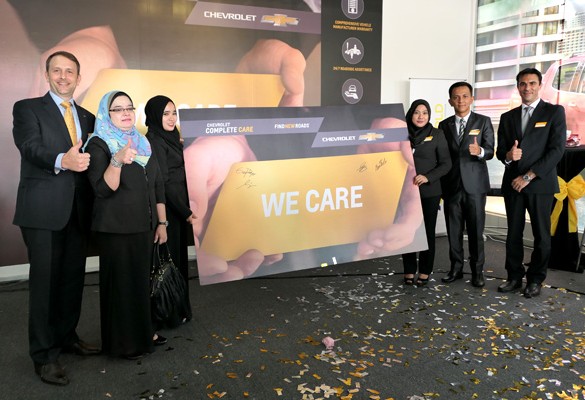 Chevrolet Malaysia introduces the Chevrolet Complete Care Programme