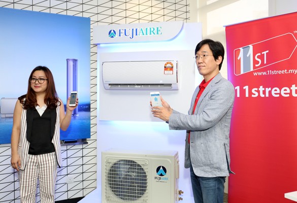 Fujiaire reveals its first WiFi-enabled air-conditioner on 11street
