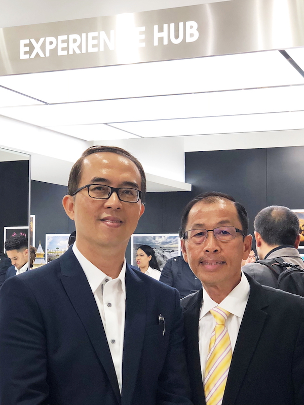 Nikon Malaysia's Managing Director Mr David Ng (left) and Mr Francis Lai, Group Managing Director of Futuromic AV, who co-manage the Nikon Experience Hub