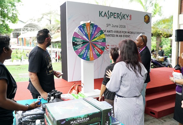 Kaspersky Lab Celebrates 20th Anniversary with Malaysian Record Attempt for Most Number of Anti-Virus for Mobile Devices Activated in an Event