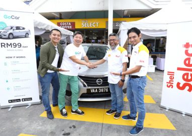 GoCar is now available at 100 Shell Stations in Malaysia