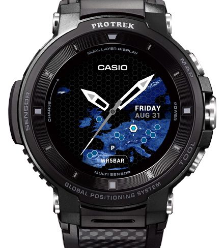 Casio to release PRO TREK Smart with Color Maps