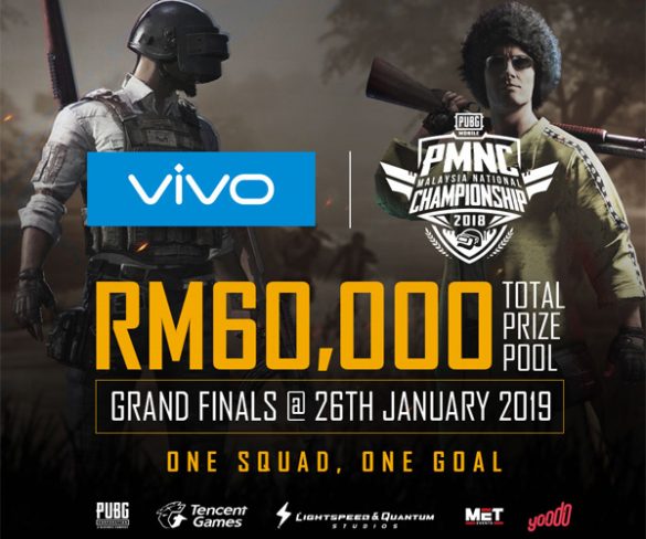 PUBG Mobile Malaysia National Championship (PMNC) 2018 featuring MYR60,000 Prize Pool