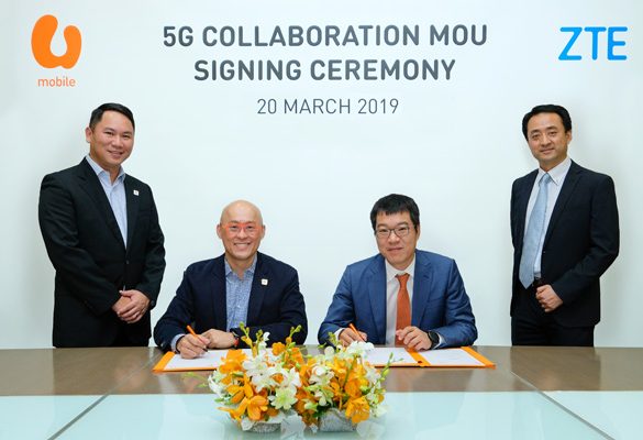 ZTE and U Mobile sign MOU to conduct 5G Live Tests as part of Wider Joint Program