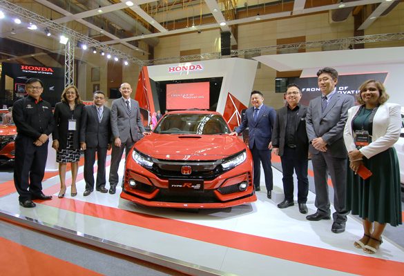 Honda Civic Type R Mugen Concept premiering at Malaysia Autoshow 2019