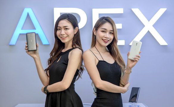 Vivo showcases the New Futuristic APEX 2019 Concept Smartphone