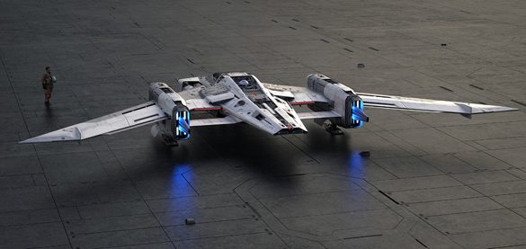 Porsche and Lucasfilm present starship design
