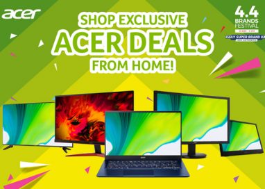 Acer offers Great Work-From-Home Deals in Shopee 4.4 Sales