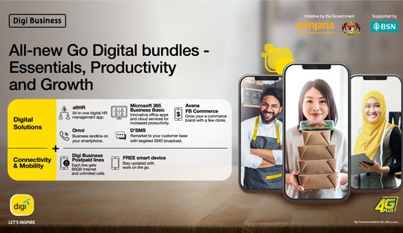 Digi introduces Best-In-Value Go Digital Bundles to Boost Recovery and Growth for MSMEs As Part of PENJANA