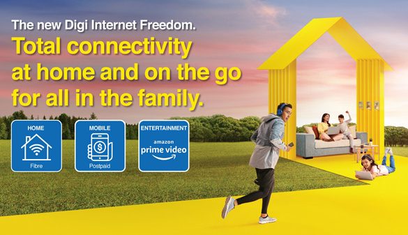 Digi launches the new Internet Freedom, a total connectivity plan for home and on-the-go
