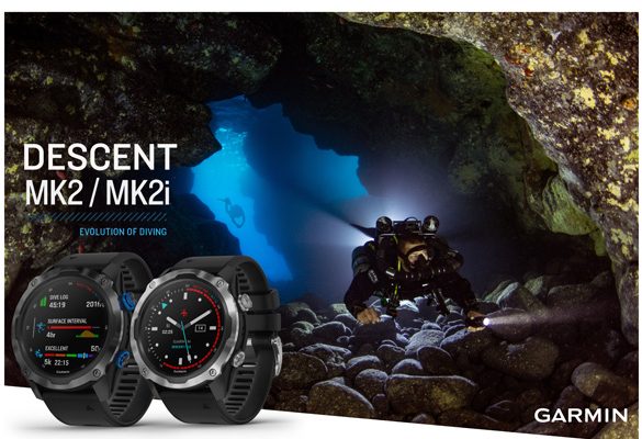 Garmin presents The Evolution of Diving, Featuring the Revolutionary Descent Mk2 Series & Descent T1 Transmitter