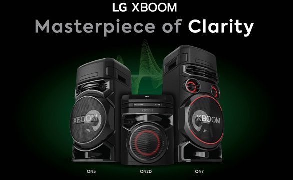 LG XBOOM ON Delivers Big, Powerful Beats to take the Atmosphere Up A Notch for Partygoers