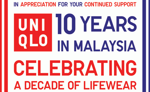 UNIQLO Thanks Malaysia for a Decade of Support with Products Specially Created for Malaysian Customers