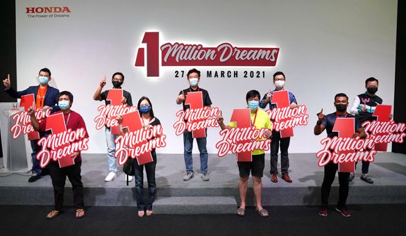 Honda Malaysia presents Special Edition Cars to Lucky Winners at 1 Million Sales Milestone Celebration