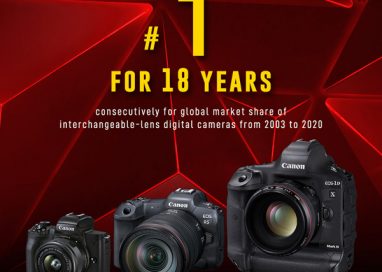 Canon celebrates 18th Consecutive Year of No. 1 Share of Global Interchangeable-Lens Digital Camera Market