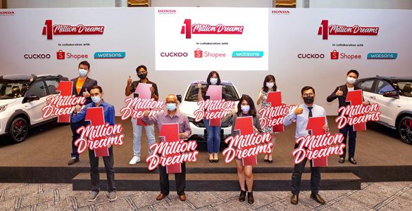 Honda Malaysia announces Final Three Winners of the 1 Million Special Edition Models by Brand Partners