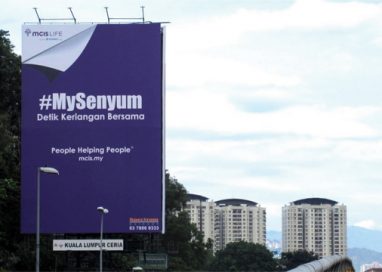 Malaysians surprised by Purple Reminders to Smile