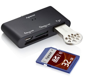 Apacer Launches OTG AM700 Card Reader