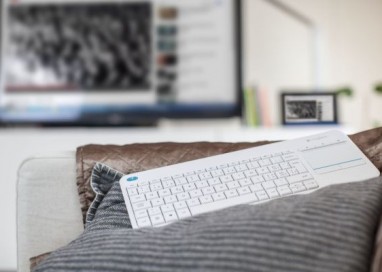 Logitech simplifies Connecting Your PC to Your TV with New Living Room Keyboard