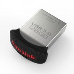 Product: 128GB SanDisk Ultra Fit USB 3.0 Flash Drive, with dime