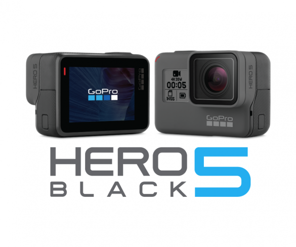GoPro HERO5 Black Made invincible to capture your actions!