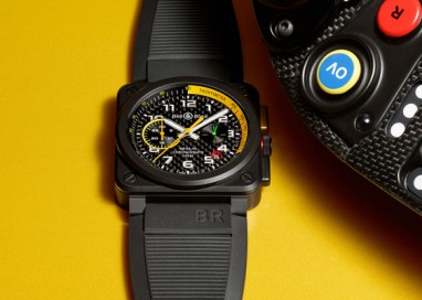 Bell & Ross revealed the new BR03 RS17 during RENAULT SPORT FORMULA ONE TEAM new R.S.17 car livery launch