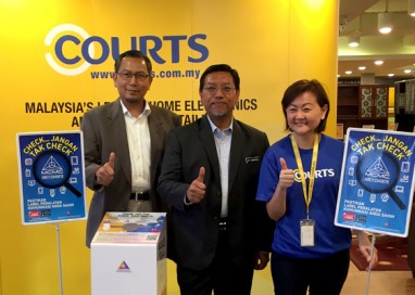 Courts Malaysia takes care of electronic devices from start-to-end