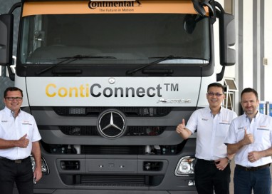 Continental presents ContiConnect Digital Tire Monitoring Platform with Unique Sensor