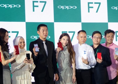 OPPO F7 brings a Mix of Local and International Fanfare with Product Ambassadors Neelofa and Hebe Tien