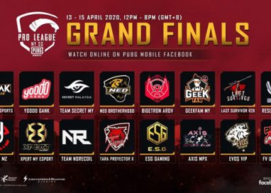 PUBG MOBILE Pro League MY / SG S1 Grand Finals Play-Off begins!