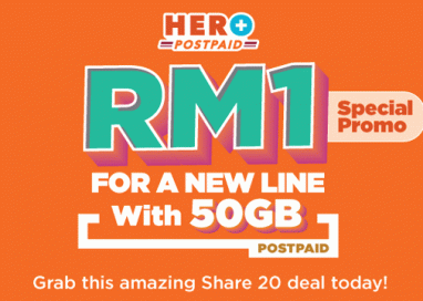 U Mobile’s Latest Promo enables Customers to enjoy a 50GB Postpaid Line for just RM1 per month