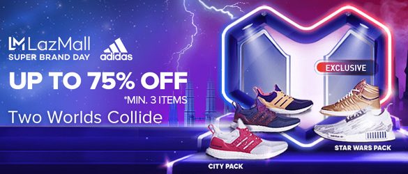 Lazada and Adidas join forces to kick off Adidas Super Brand Day with Exclusive Launch of Adidas Star Wars Limited-Edition Sneakers!