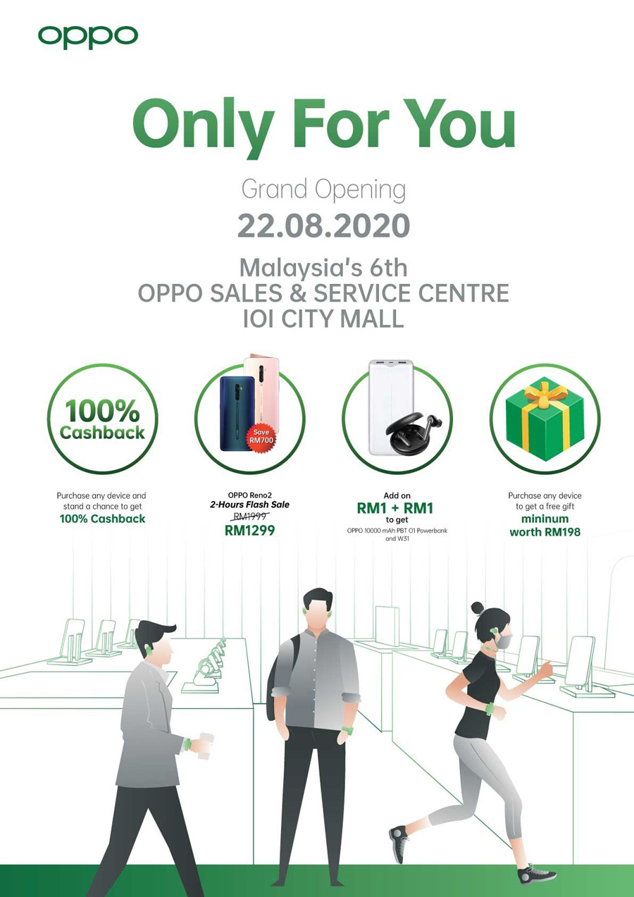 OPPO Sales and Service Center IOI City Mall