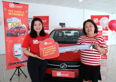 Boost delivers A Brand New Perodua Axia to ‘Street Parking Campaign’ Winner