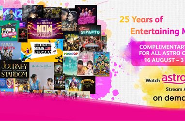 Astro’s National Day and 25 Years of Serving Malaysians campaign