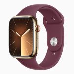 Apple-Watch-S9-gold-stainless-steel-Sport-Band-purple-230912-copy